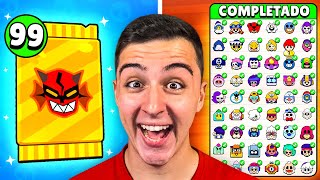 ABRO +100 SOBRES de STRANGER THINGS y COMPLETO TODO 😱🚨 Brawl Stars