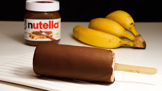 Just banana and Nutella! This is the best ice cream I've ever tried!