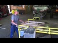Pallet denailer Pallet denailer