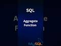 COUNT, SUM, AVG Explained #ainacademy #databaseconcepts #database #developers