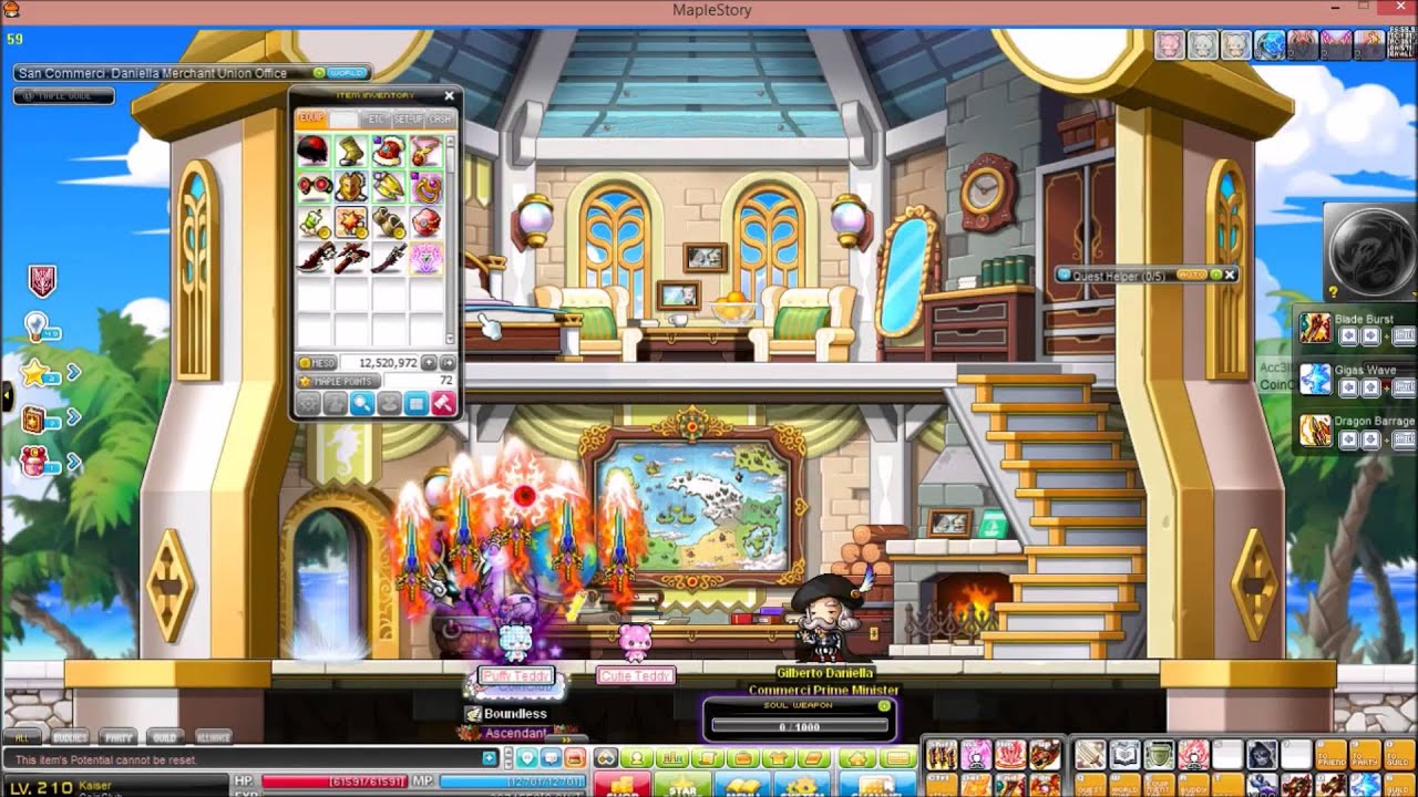 [OmniPierceGMS] The stage is set! Kaiser Emblem cubing