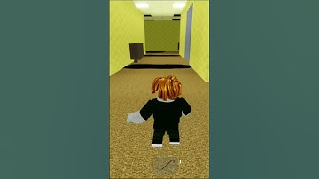 Collect "E letter Door" Morph in find the Backrooms Morphs. #roblox #backroomsmorphs #shorts #new