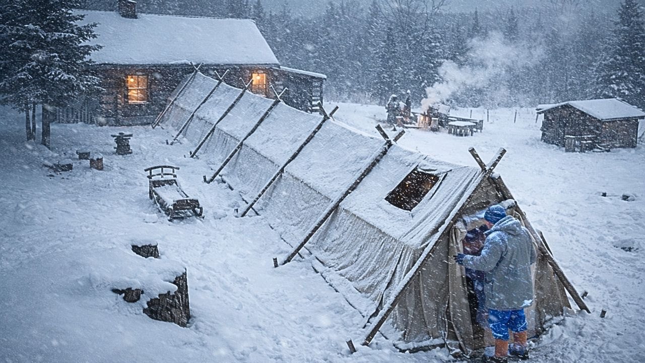 Todos se rieron de su “túnel inútil” — hasta que llegó la ventisca