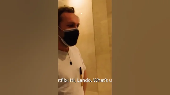 Lando Norris turned up in style #shorts #f1 #landonorris