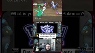 Day 53 catching every super shiny pokemon in this fan made game #pokemon #pokémonañil