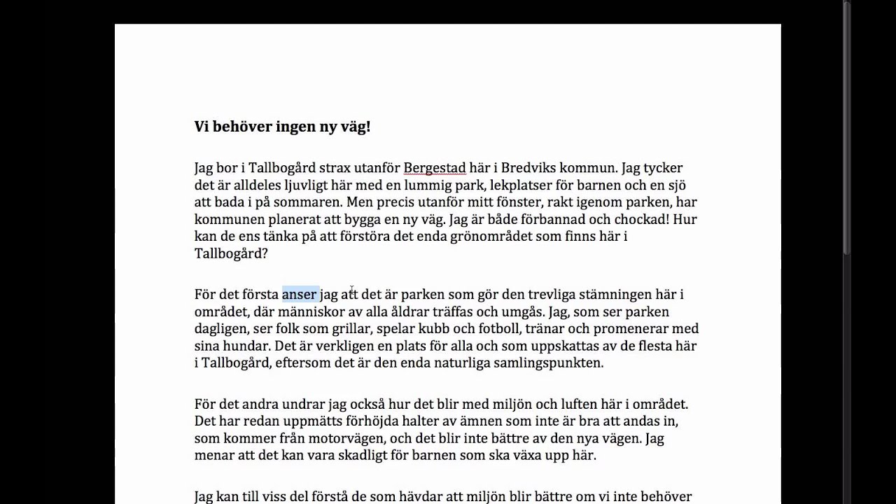 Hur Skriver Man En Utredande Text