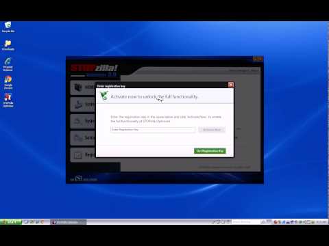 How to activate iS3 STOPzilla Optimizer