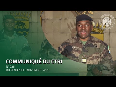 Communiqué 025 du CTRI du vendredi 3 novembre 2023 - YouTube