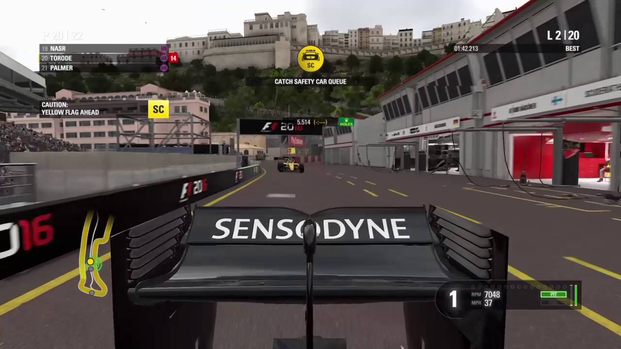 F1 2016 - The BIGGEST FAIL at Monaco EVER !!! Safety Car and Crashes