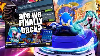 LETS TALK ABOUT SONIC RACING CROSSWORLDS…