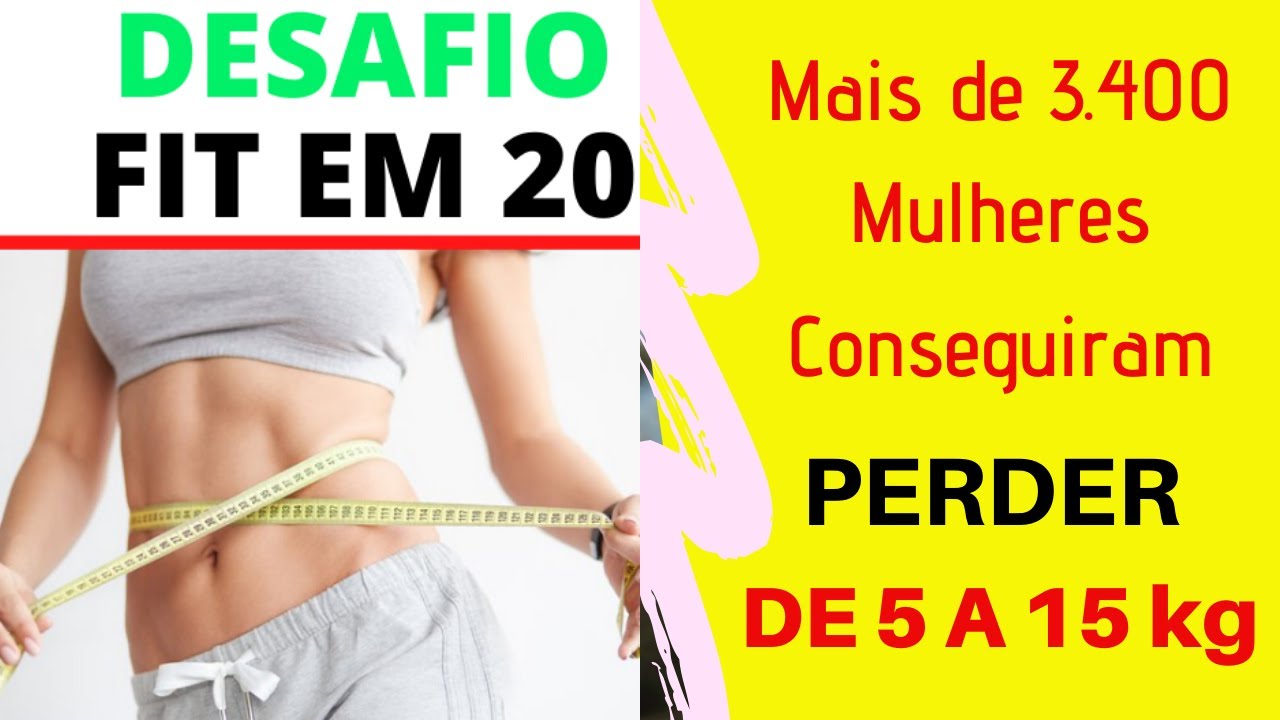 Desafio Fit Em 20 emagrecedor-funciona MESMO? - YouTube