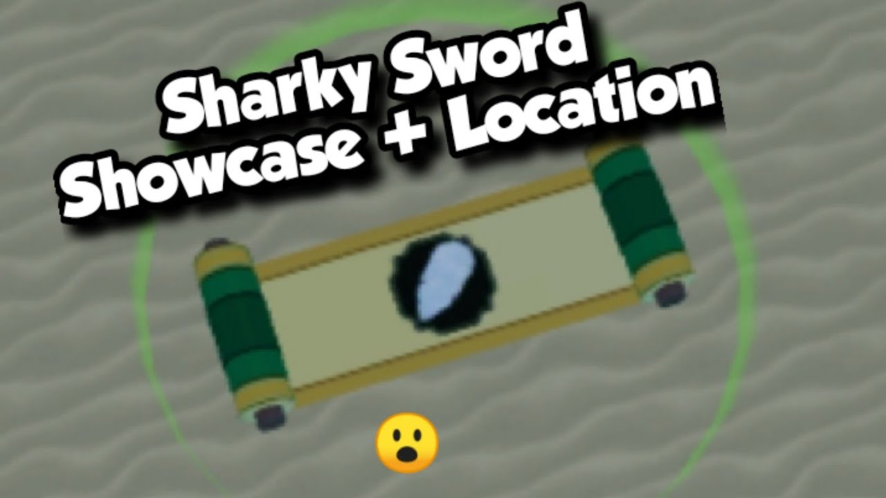 Shark Sword Showcase + Location | Shindo Life