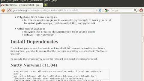 GNURADIO installation from source part-5 (getting GNURADIO from git)