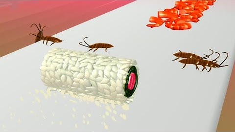 Sushi Roll 3D - Cooking ASMR Game - Android, iOS Gameplay | Kick Tom