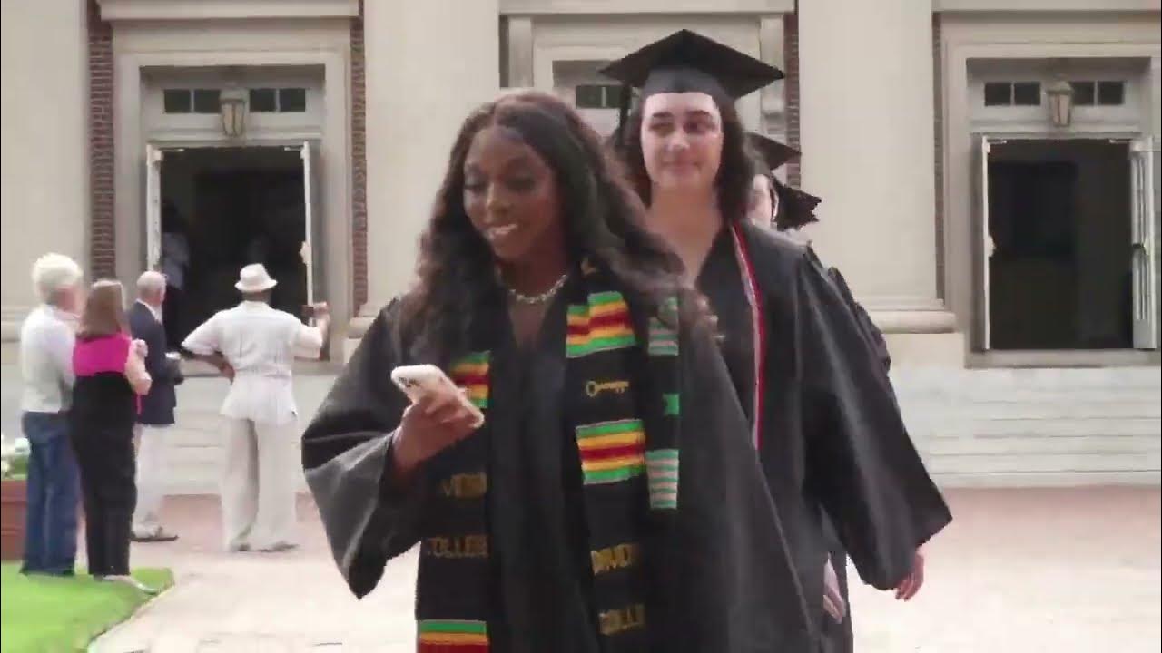 Davidson College Commencement 2023 YouTube