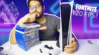 إيش بيصير لو دخلت شريط سوني 4 في سوني 5؟ وكيف تشغّل 120 فريم ؟ | Playstation 5