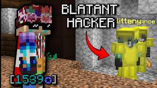 Fighting a BLATANT CHEATER in Bedwars... | Hypixel Bedwars