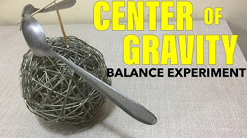 CENTER OF GRAVITY |HOW IS IT POSSIBLE? | BALANCE EXPERIMENT | JamHomeScience Experiment