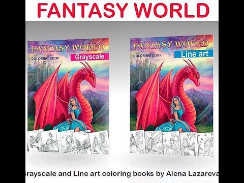 Fantasy World Line Art Edition By Alena Lazareva Youtube Fantasy World Line Art Edition By Alena Lazareva Youtube