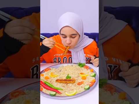 أندومي كوري حار مع الكباب الحار 🥵🌶️🍋#shortvideo