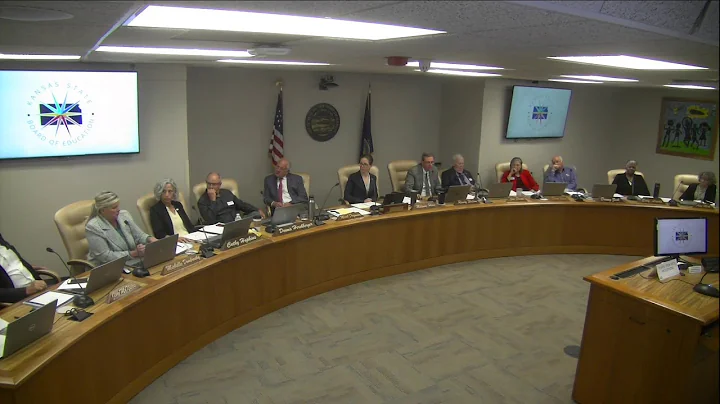 Kansas State Board of Education Meeting | September 13th, 2023