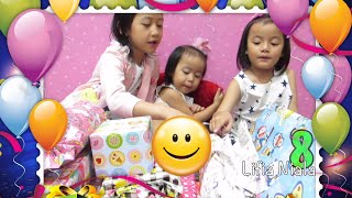 Lifia Niala Buka Kado Ulang Tahun - OPEN BIRTHDAY PRESENTS