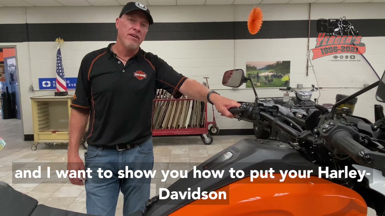 How to put Harley-Davidson Pan America in Transport Mode - YouTube