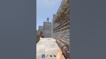 Bro was flabbergasted😂 #rust #viral #youtubeshorts #funny #rustpvp #youtubeshort #shorts #short