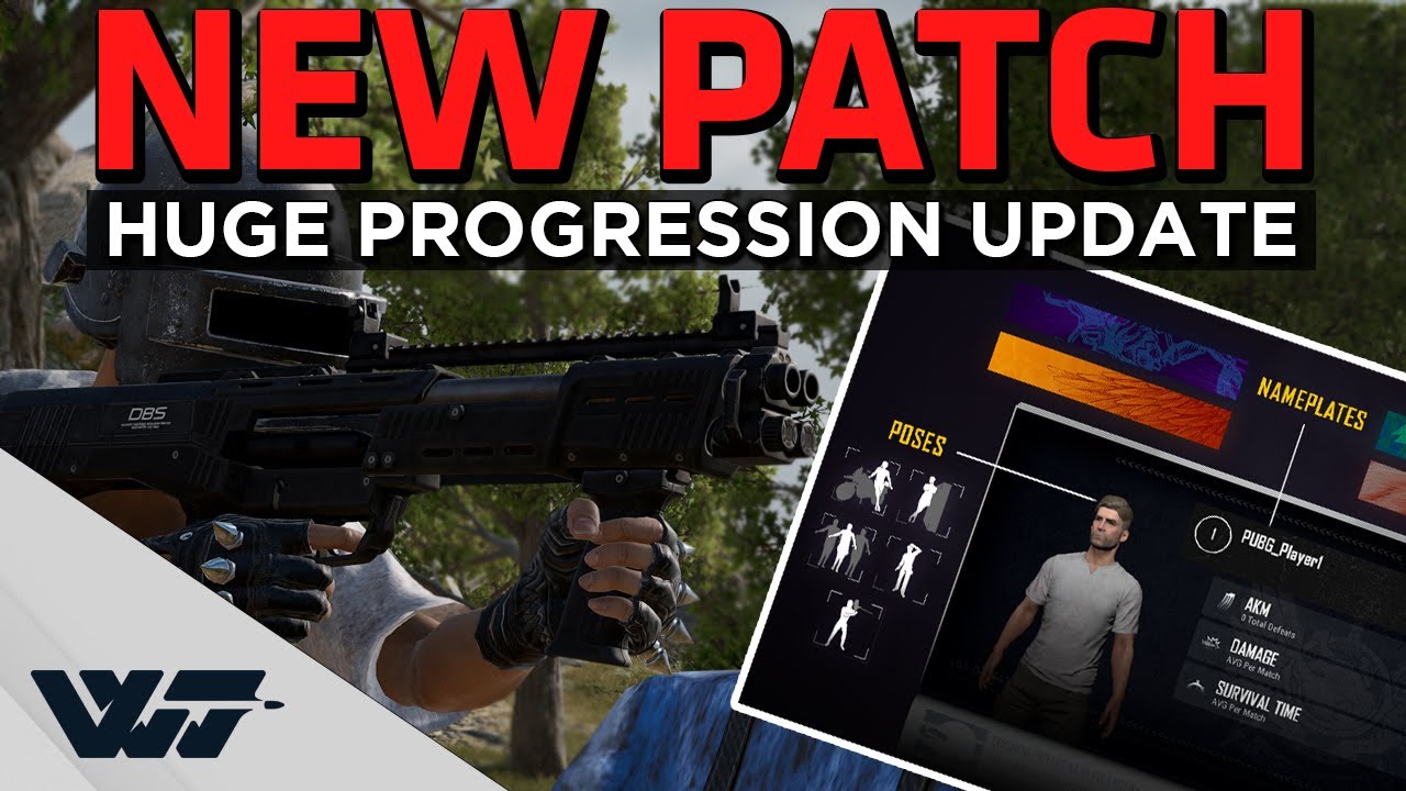 NEW PATCH - New weapon, New survival mastery progression, PUBG ID, new sounds and more - PUBG
