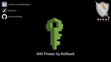 Hacking in the Cloud - Cloudgoat: iam_privesc_by_rollback