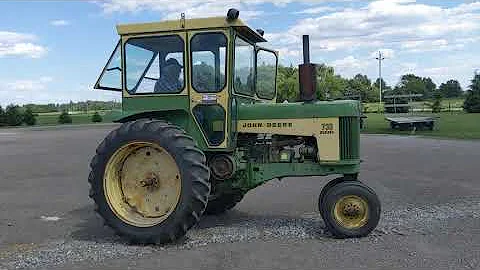 Original John Deere 730 Diesel Tractor selling at Live and Online Auction July 18th, Mason City, IA