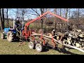 Iseki ta 263, Homemade hydraulic trailer