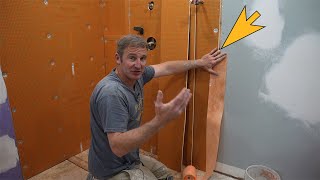 Shower Waterproofing to Drywall l PLAN LEARN BUILD