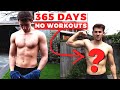 He stopped working out for a year, this is how fit he is now