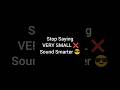 Stop Saying "Very Small"! ❌​Level Up Your English #shorts #spokenenglish #explore #learning #english