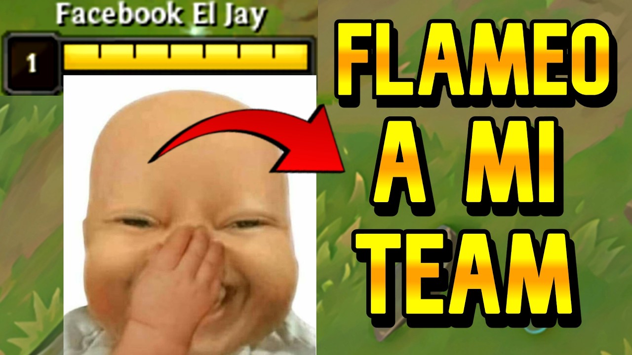 1 VS 9 MIENTRAS FLAMEO A MI TEAM! POR QUE SON MANCOS COMO MIS SUSCRIPTORES🙈  @ElMainGaren