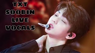 a compilation of txt soobin’s best live/raw vocals Resimi