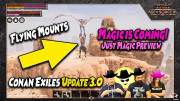 Conan Exiles Update 3.0 | Magic is Coming! | Short Preview Video (just Magic part)