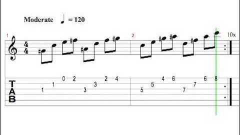 whole tone arpeggio fast