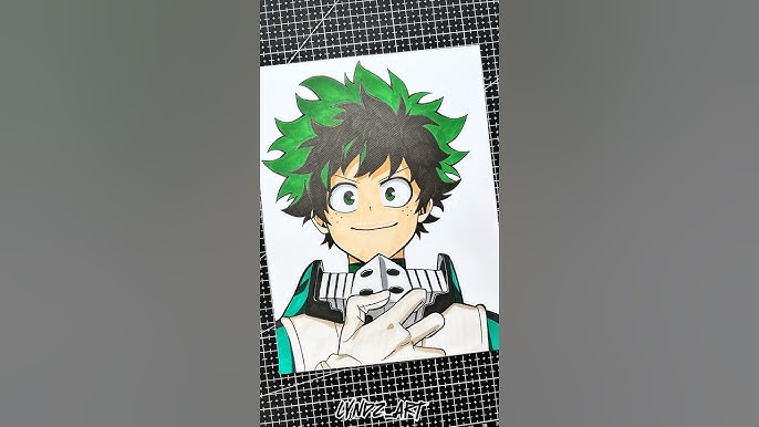 Drawing Izuku Midoriya aka Deku of My Hero Academia 🔥 #shorts #animedrawing #myheroacademia - YouTube halloween-deku-pumpkin-carving-my-hero-academia-amino
