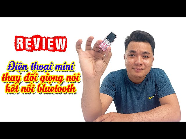 REVIEW - Trên tay "Điện thoại mini thay đổi giọng nói & kết nối bluetooth" | Kien review