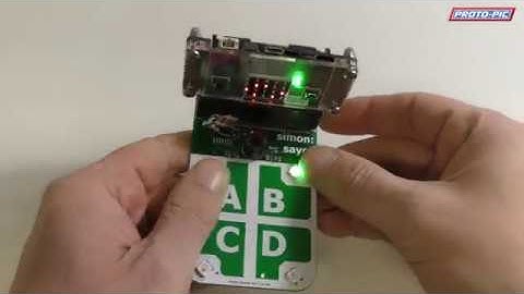 Simon Says board for the micro:bit preview