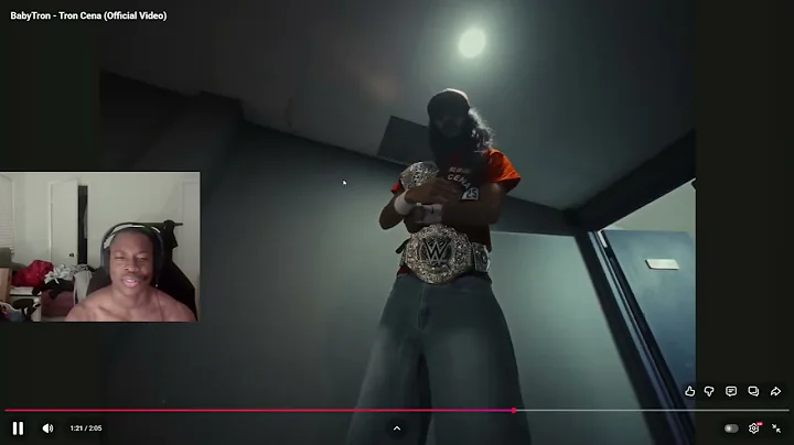 BabyTron - Tron Cena (Official Video) REACTION VID!!!!