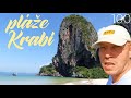 Pláže v Krabi (Railay Beach,Ton Sai) Thajsko, cestopis "Kolem světa" 100. díl, cestování po JV Asii