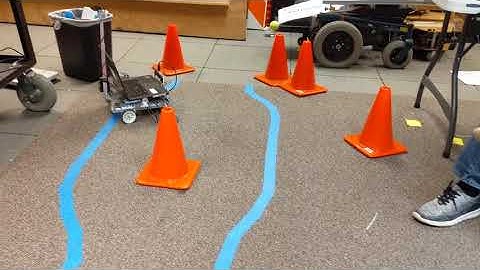 Cone and Obstacle Avoidance with Lidar