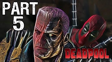 Deadpool Walkthrough Gameplay Part 5 Cable (PS4)
