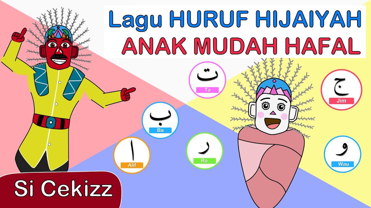 Huruf HIJAIYAH "Alif Ba Ta" yang MUDAH & CEPAT HAFAL | Lagu Anak Islam