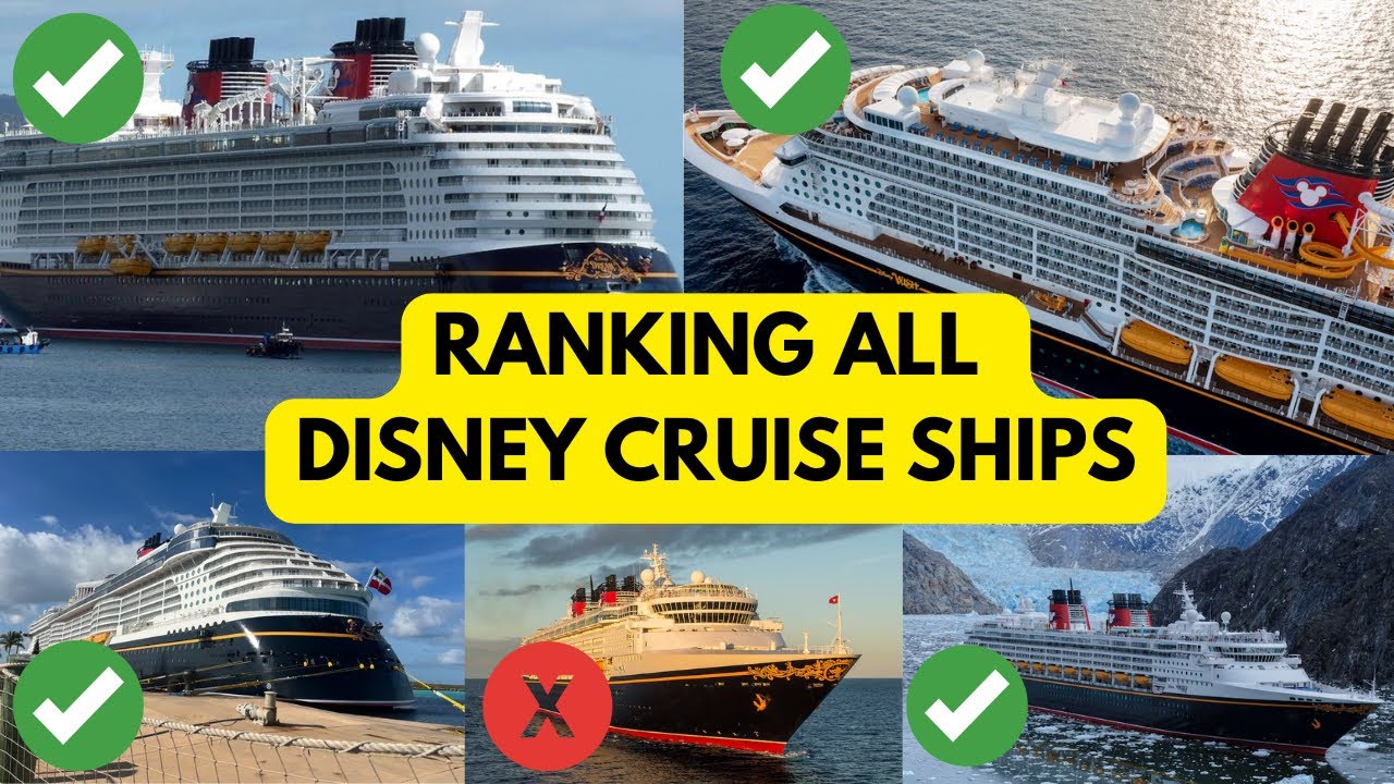 РЕЙТИНГ всех круизных лайнеров Disney от худшего к лучшему (издание 2025 года!)