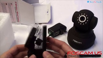 Foscam FI8918W Unbox And Setup SunFaTech
