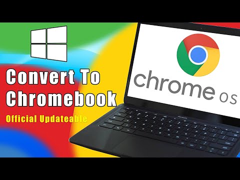 Official Chrome OS 2020 Install on Windows 10 PC. Allow Official Update
